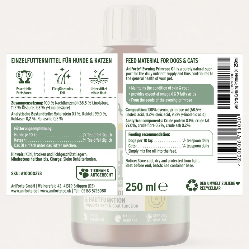 AniForte Immun-Fit Set – Natürliche Immunstärkung für Hunde mit Vitamin C & Omega-3