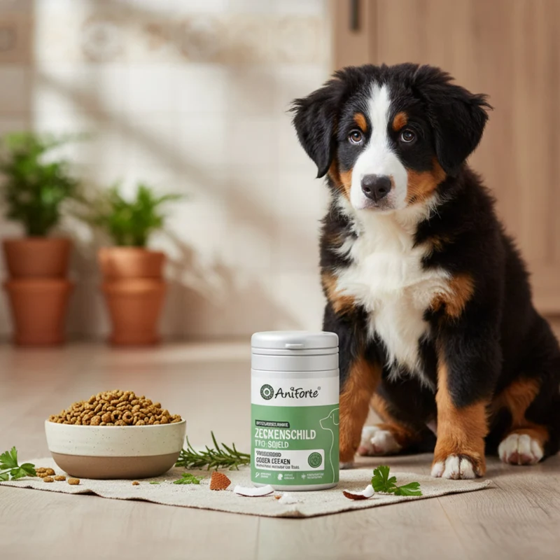 AniForte ZeckenSchild Kapseln für Hunde – Natürlicher Zeckenschutz mit Bierhefe & Vitamin B-Komplex für starke Hautbarriere und Abwehrkraft