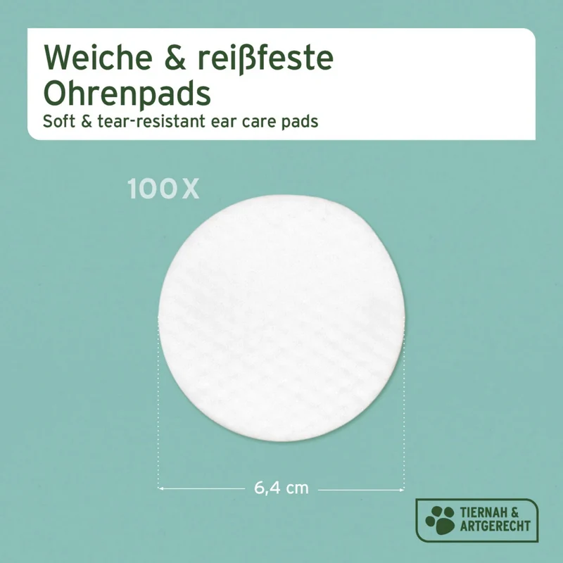 AniForte Ohren-Reinigungspads für Hunde – Sanfte & natürliche Ohrenpflege gegen Juckreiz, Geruch & Verschmutzung