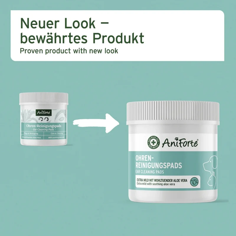 AniForte Ohren-Reinigungspads für Hunde – Sanfte & natürliche Ohrenpflege gegen Juckreiz, Geruch & Verschmutzung