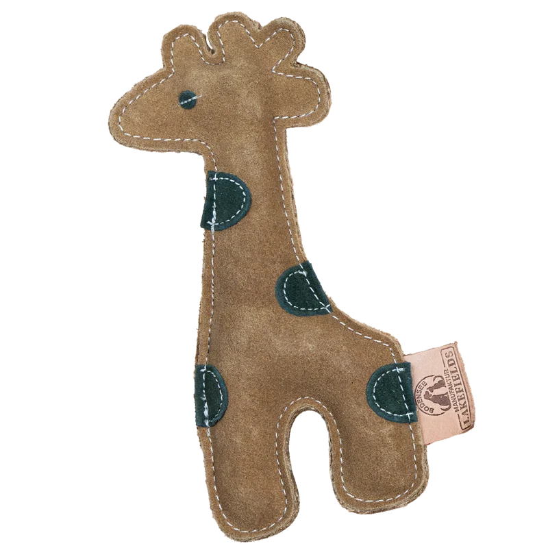 Lakefields Lederspielzeug Giraffe