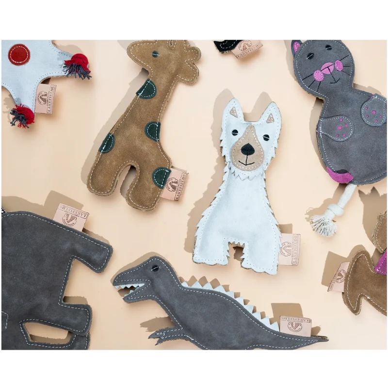 Lakefields Lederspielzeug Dinosaurier