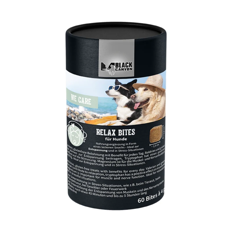 Black Canyon Relax Bites – Beruhigungssnack für gestresste Hunde bei Angst & Nervosität