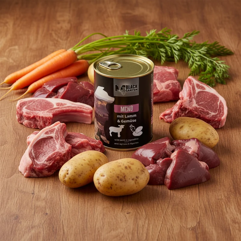Black Canyon Probierpaket Nassfutter für Hunde – 5 Sorten getreidefreies Premium-Hundefutter zum Kennenlernen