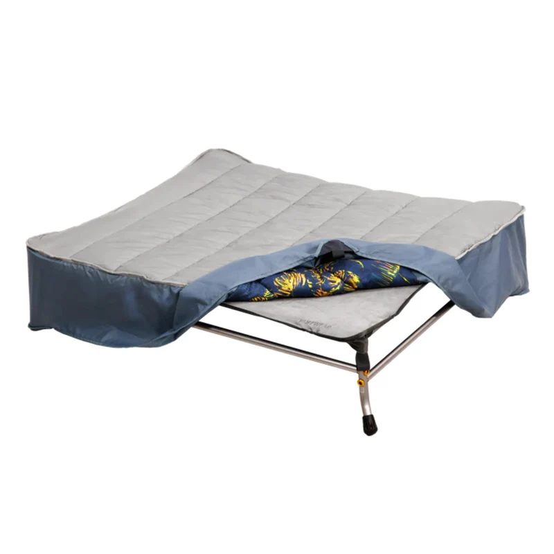 Ruffwear Mt. EverRest Insulated Dog Cot Cover – Wärmeisolierender Bezug für das Hundebett mit Windschutz und Premium-Komfort