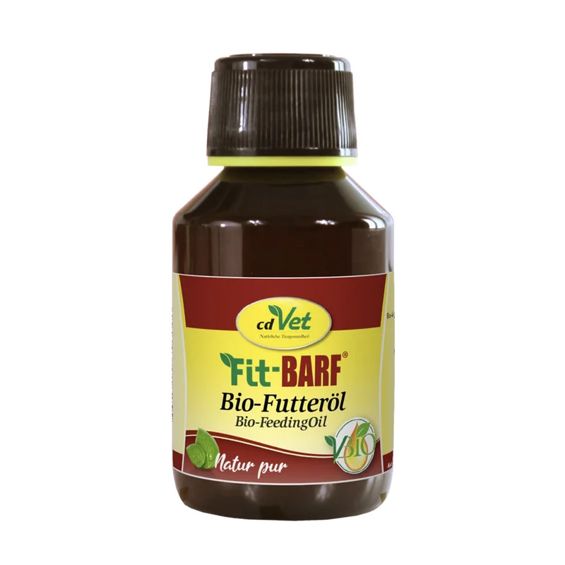 cdVet Fit-BARF Bio-Futteröl – Premium Omega-3 & Omega-6 Ergänzung für natürliche BARF-Ernährung bei Hunden & Katzen