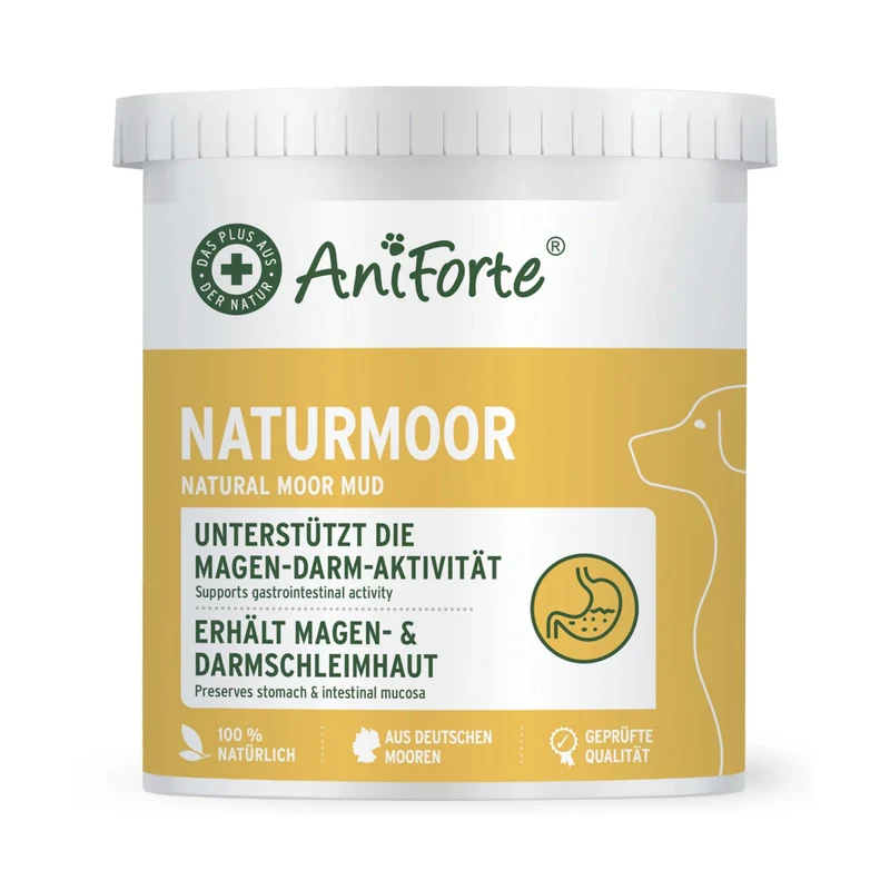 AniForte Naturmoor Fresshilfe für Hunde & Katzen – Natürlicher Appetitanreger für Verdauung, Immunsystem & Vitalität