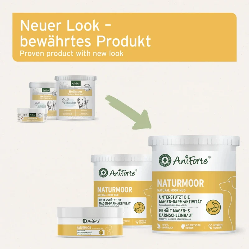 AniForte Naturmoor Fresshilfe für Hunde & Katzen – Natürlicher Appetitanreger für Verdauung, Immunsystem & Vitalität