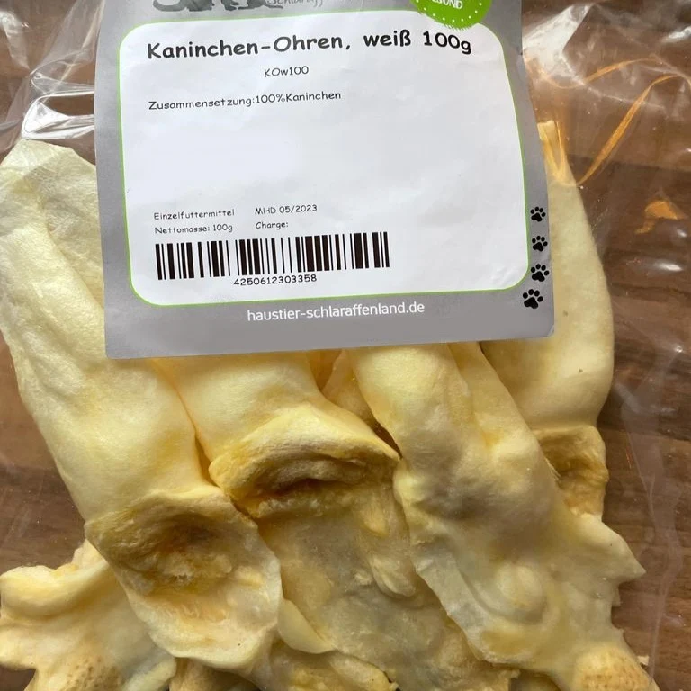 Kaninchen-Ohren, weiß