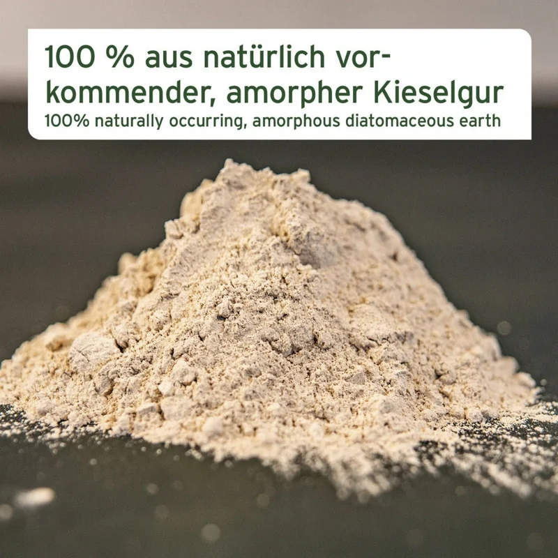 AniForte Kieselgur Pulver – Natürliche Hygiene gegen Ungeziefer für Hunde & Katzen