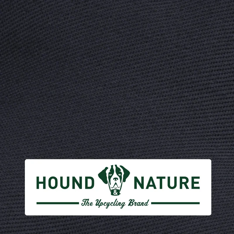Orthopädisches Hundebett Zermatt von HOUND&NATURE | Recycelte Materialien | Oeko-Tex® Standard | Blau