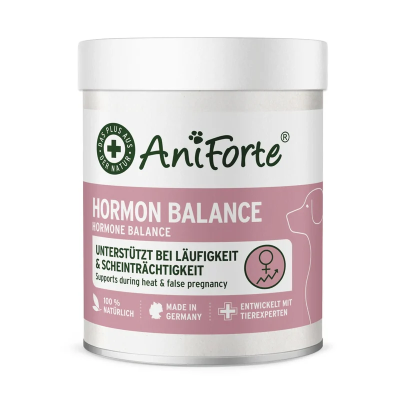 AniForte Hormon Balance für Hündinnen – Natürliche Unterstützung bei Läufigkeit, Scheinträchtigkeit & hormonellem Ungleichgewicht
