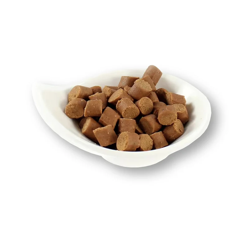 Perro Kartoffel Softies mit Lachs – Weiche Trainingssnacks für empfindliche Hunde, hypoallergen & getreidefrei