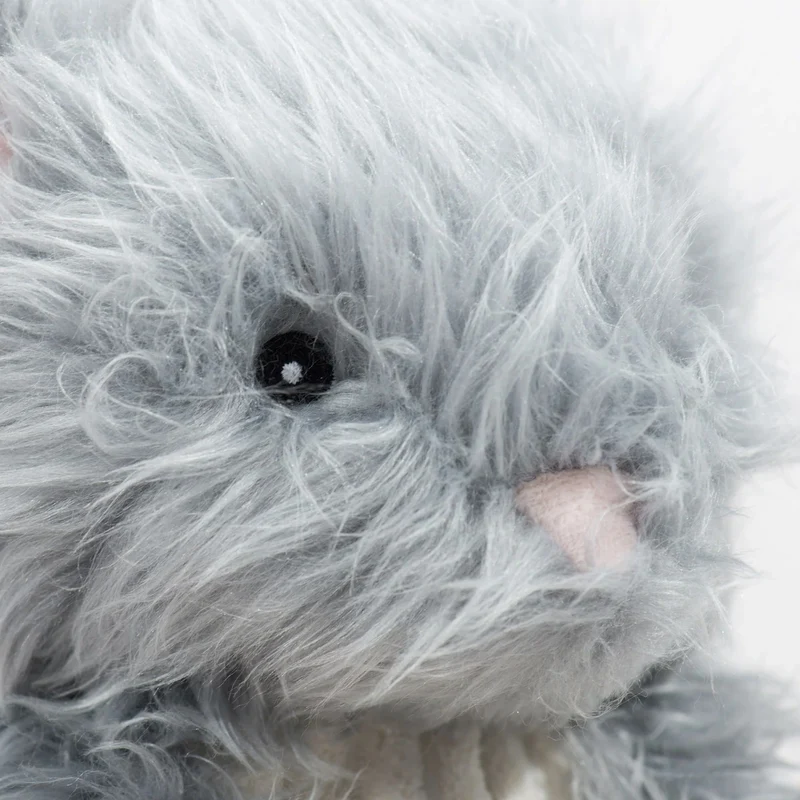 HuggleHounds X-Brace Birch Bunny – Extra robustes Plüschspielzeug mit verstärkter Naht für starke Kauer und intensive Spielfreude