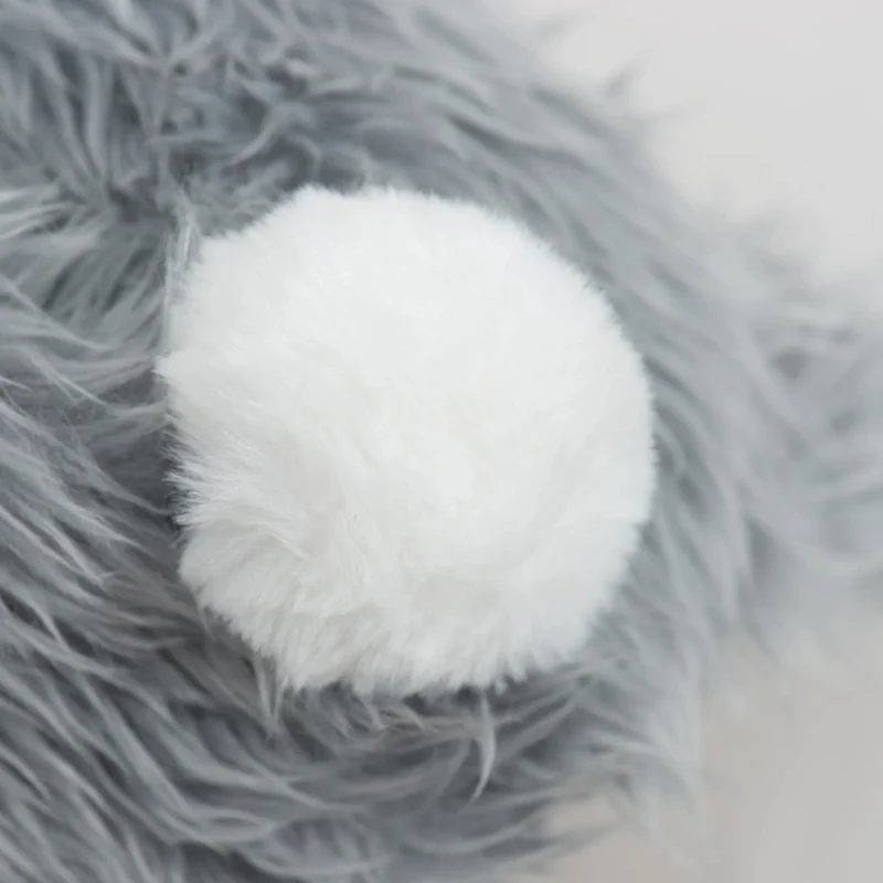 HuggleHounds X-Brace Birch Bunny – Extra robustes Plüschspielzeug mit verstärkter Naht für starke Kauer und intensive Spielfreude