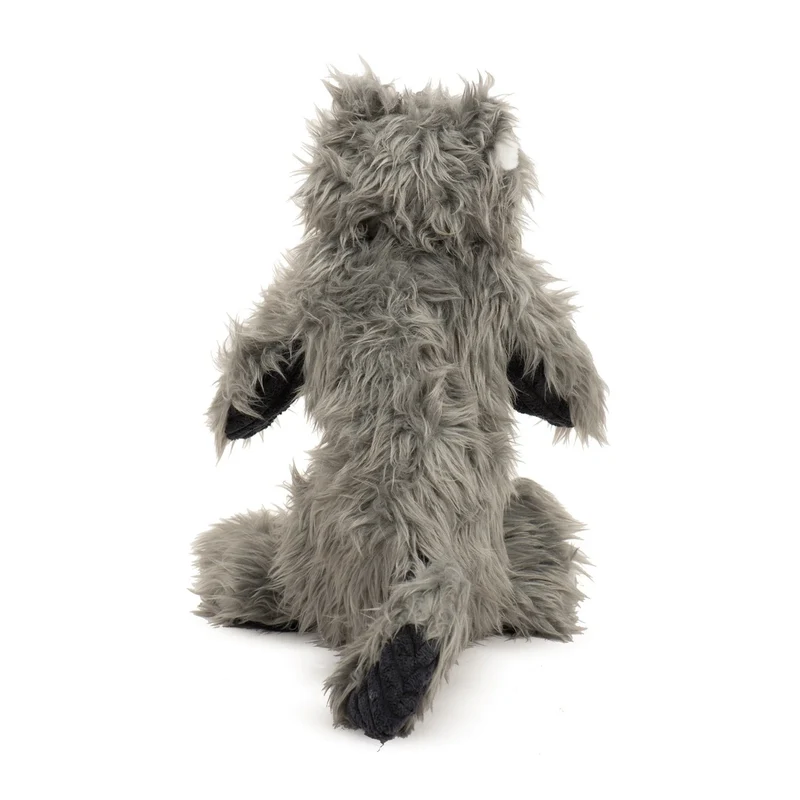 HuggleHounds X-Brace Redwood Raccoon – Nahezu unzerstörbares Hundespielzeug mit verstärkter X-Naht für Power-Kauer und intensive Spielfreude