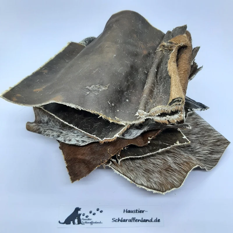 Pferde-Hautplatten mit Fell