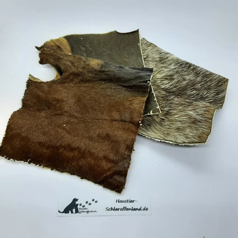 Pferde-Hautplatten mit Fell