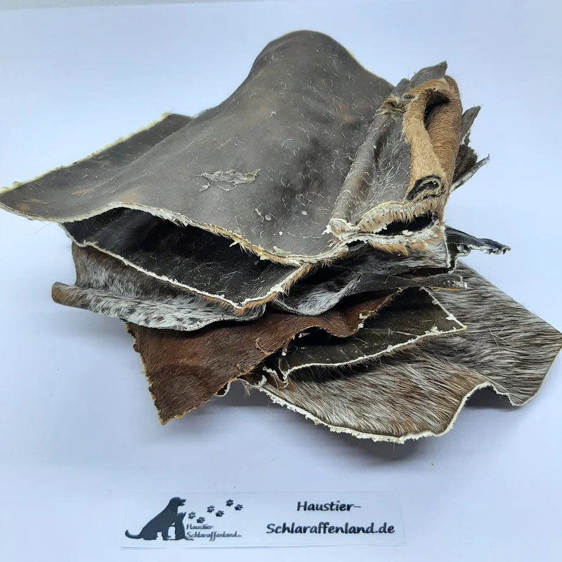Pferde-Hautplatten mit Fell