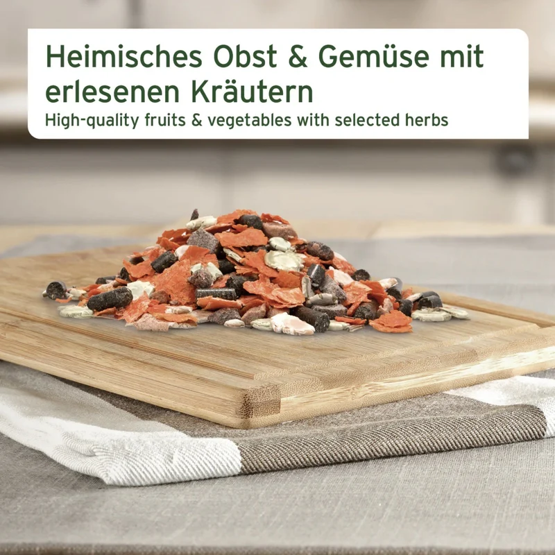 AniForte Früchte & Gemüse mit Kräutern Flocken – Natürliche BARF-Ergänzung für Hunde, Glutenfrei & Nährstoffreich
