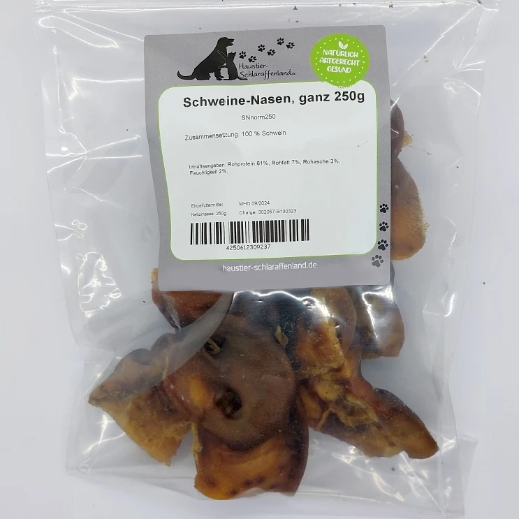 Schweine-Nasen, ganz