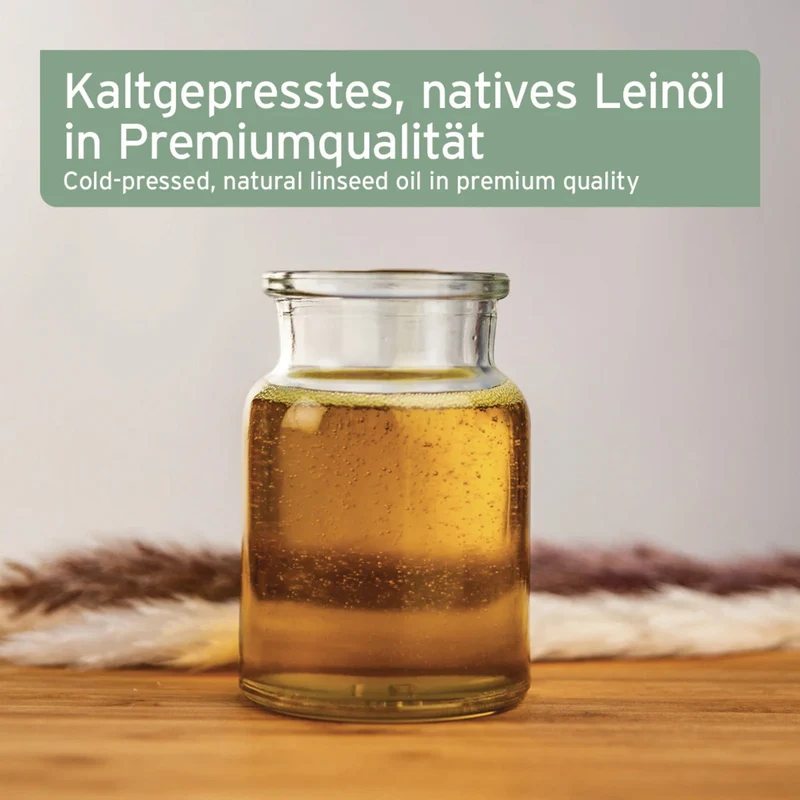 AniForte Leinöl für Hunde – Kaltgepresst für glänzendes Fell & gesunde Haut – reich an Omega-3 & 6