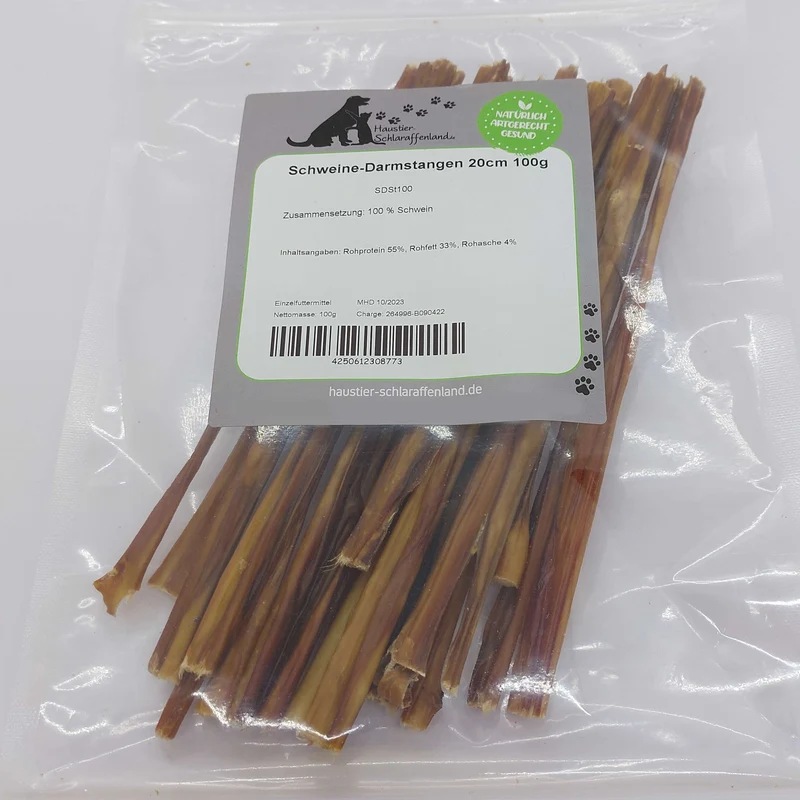 Schweine-Darmstangen 20cm - Schweine-Spaghetti