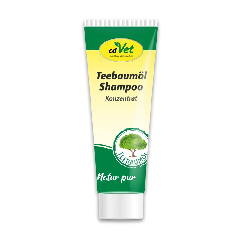 cdVet Teebaumöl Shampoo – Sanfte Fellpflege für glänzendes, gesundes Hundefell bei Juckreiz & Hautproblemen