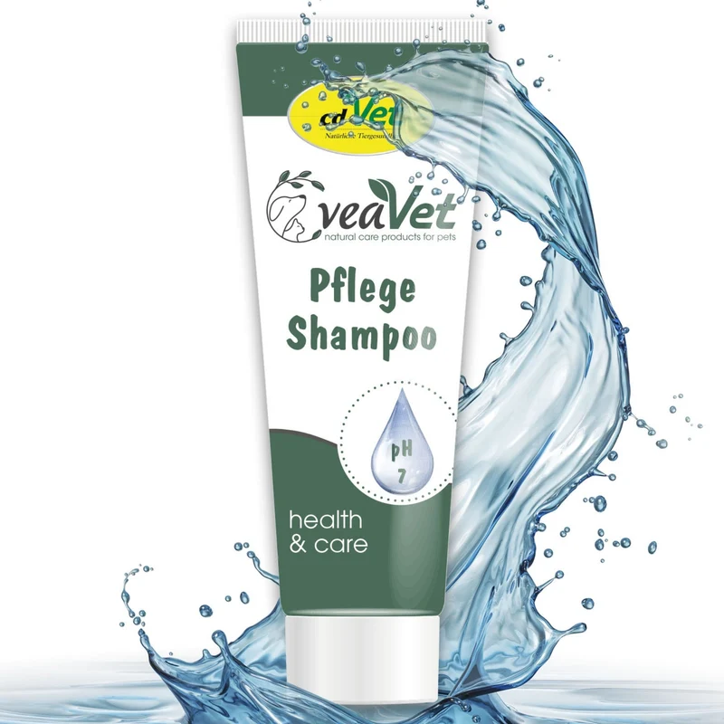 cdVet VeaVet Pflegeshampoo für Hunde & Katzen – Natürliche Fellpflege mit Aloe Vera für glänzendes, gesundes Fell bei empfindlicher Haut