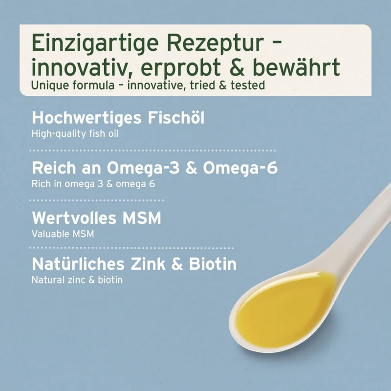 AniForte PLUS Fell & Haut Tabletten für Hunde – Natürliche Unterstützung für glänzendes Fell, gesunde Haut und weniger Juckreiz