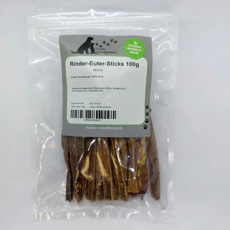 Rinder-Euter-Sticks