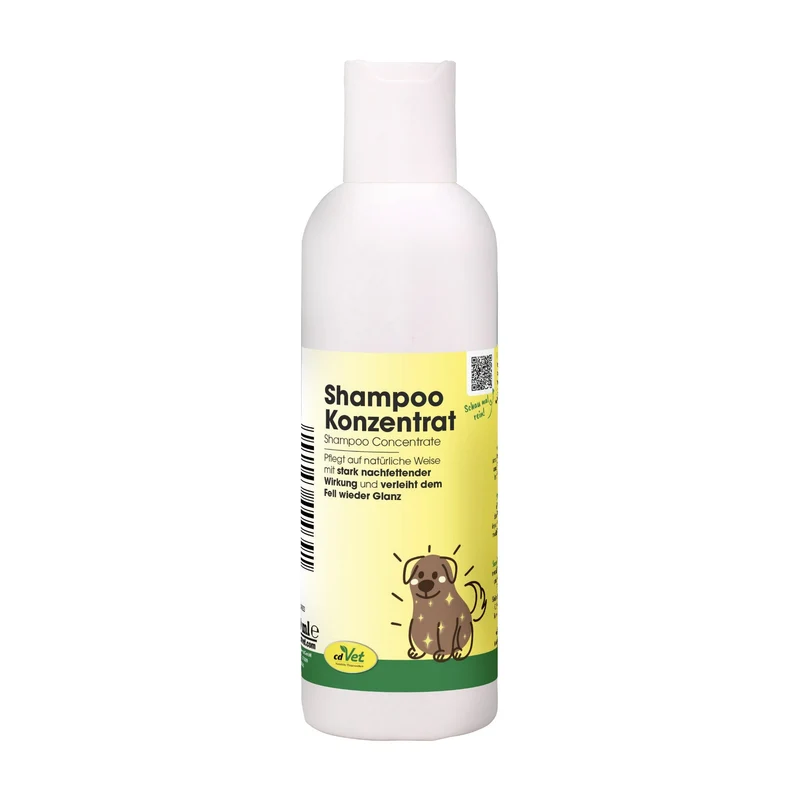 cdVet Shampoo Konzentrat für Hunde – Sanfte Fellpflege mit natürlichen Inhaltsstoffen, hochergiebig & hautschonend