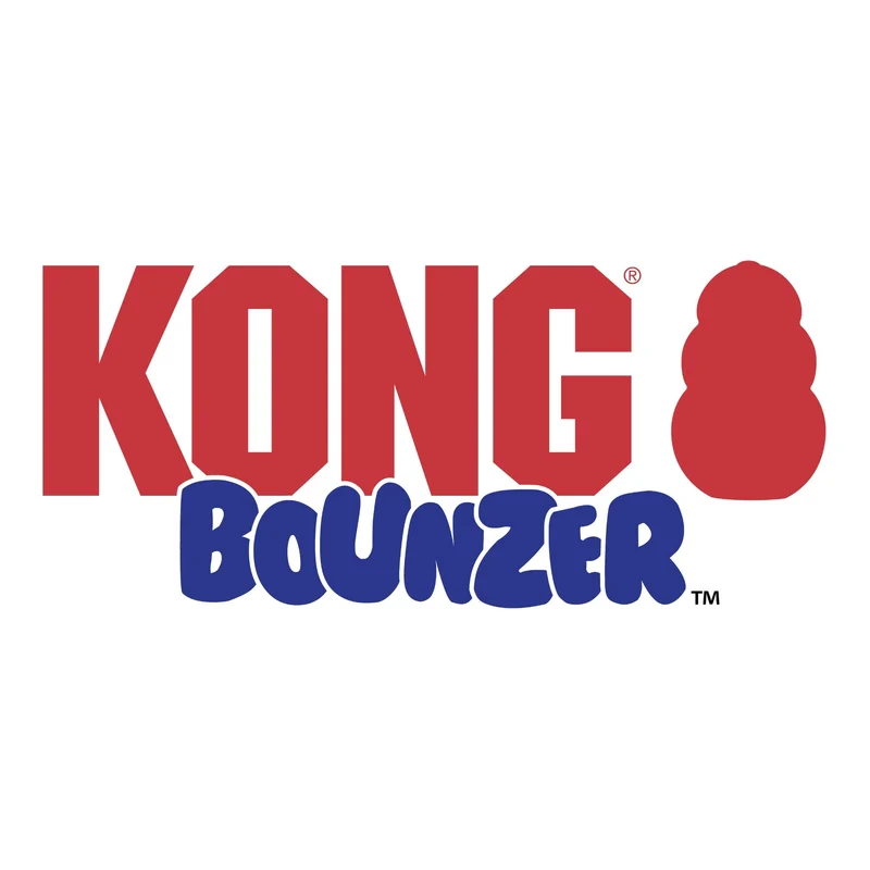 KONG Bounzer – Federleichtes Hundespielzeug mit Extra-Sprungkraft für aktive Hunde & Welpen