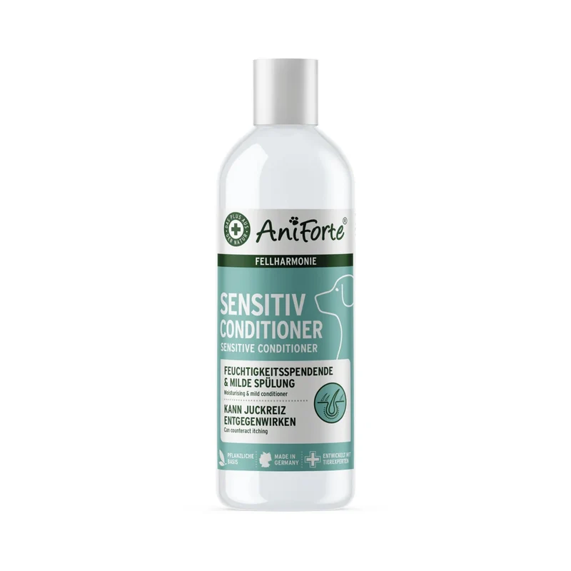 AniForte Sensitiv Conditioner für Hunde – Fellpflege mit Aloe Vera für geschmeidiges Fell