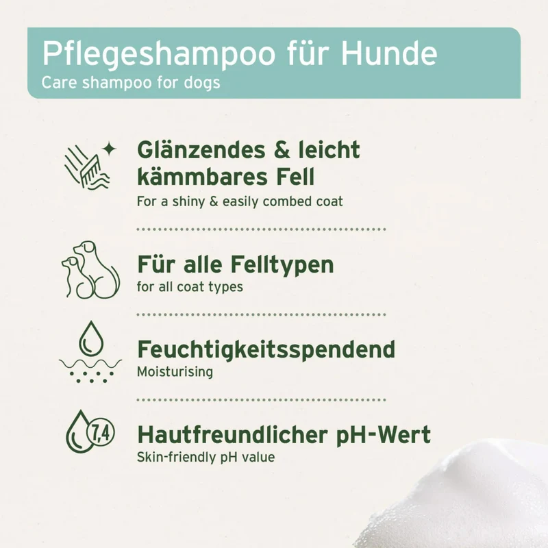 AniForte Kokos Shampoo für Hunde – Sanfte Fellpflege mit natürlicher Kokosnuss für glänzendes, gesundes Fell bei jeder Rasse