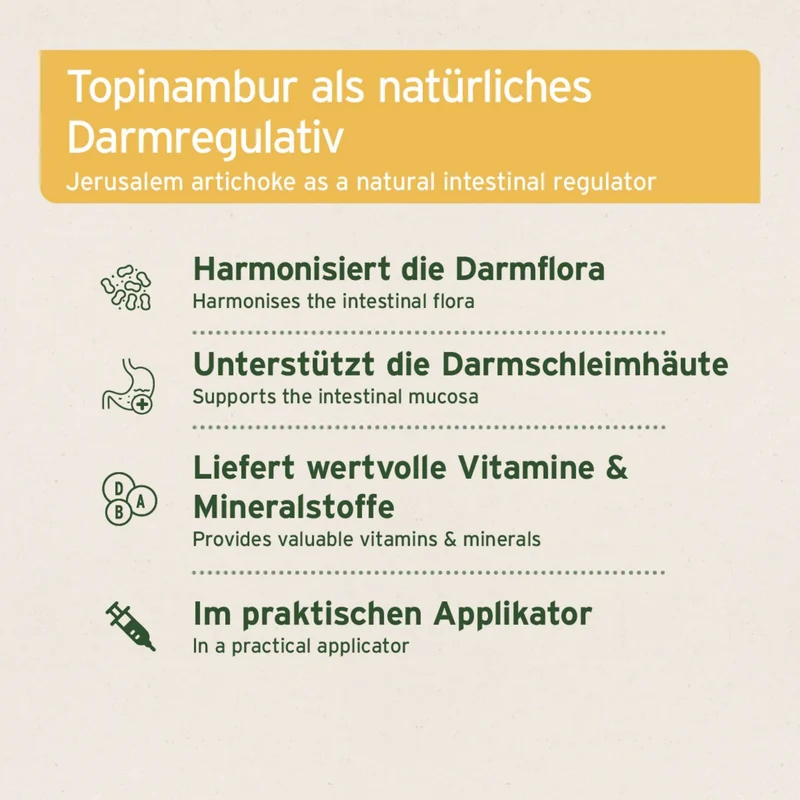AniForte Prebiotic TopinPur VET – Natürliches Präbiotikum mit Topinambur-Inulin für gesunde Darmflora & starke Verdauung bei Hunden
