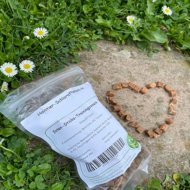 Enten-Sticks-Trainingssnack