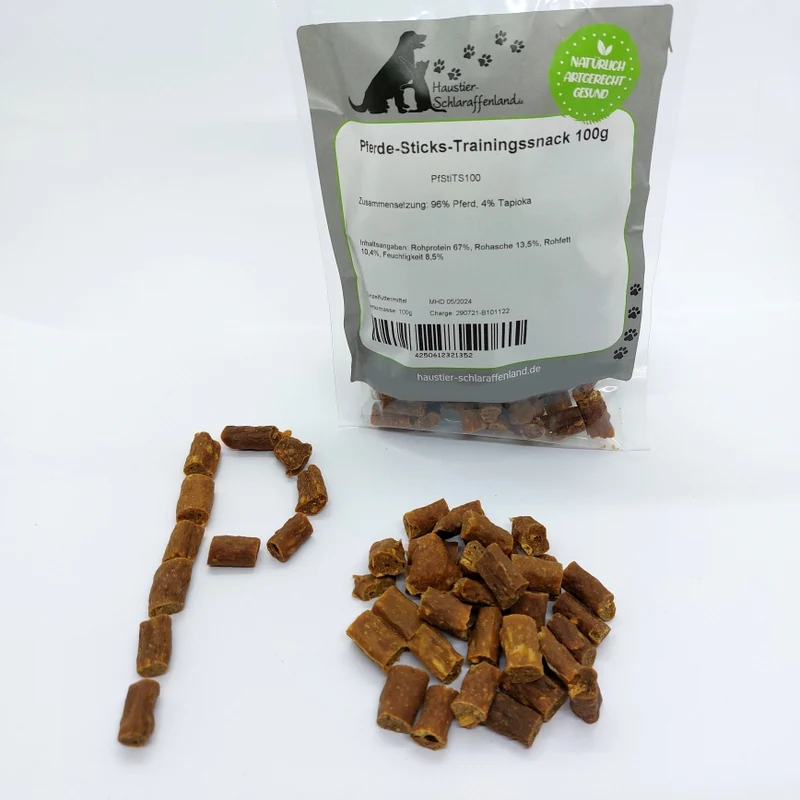 Pferde-Sticks-Trainingssnack