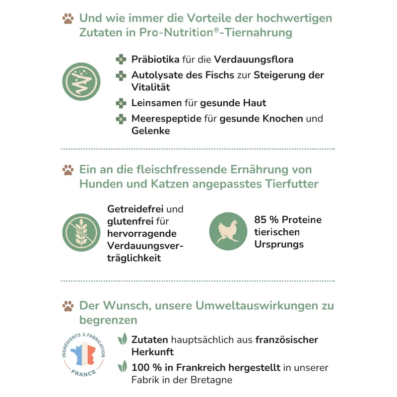 Pro-Nutrition Flatazor Pure Life Adult 7+ – Premium Hundefutter für Senioren ab 7 Jahren mit Gelenkschutz, Multiprotein & Omega-3 für vitale goldene Jahre