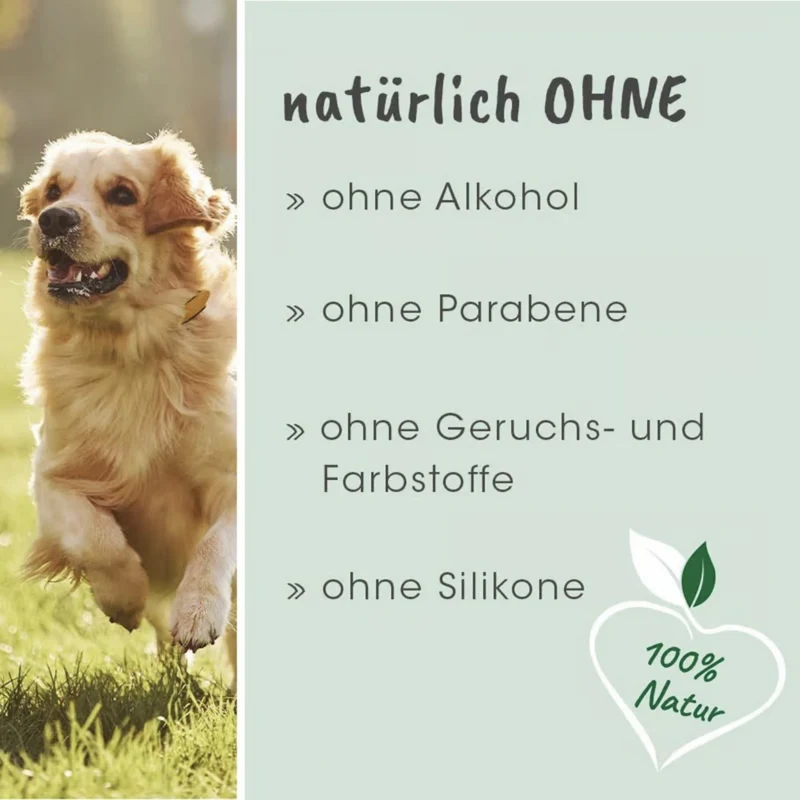 cdVet Ohrenpflege für Hunde – Natürliche Ohrenreinigung mit Teebaumöl gegen Juckreiz, Milben & Entzündungen