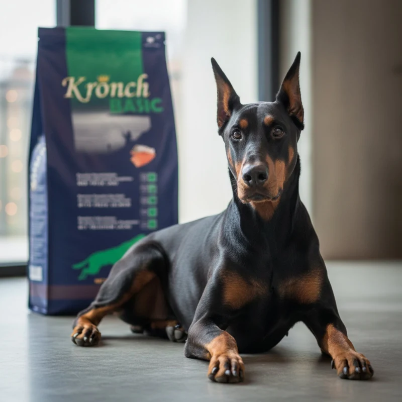 Henne Pet Food Kronch Basic - Premium Trockenfutter für Hunde mit normalem Energiebedarf