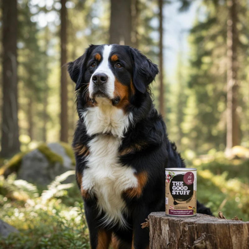 The Goodstuff Hunde Nassfutter Wild mit Preiselbeeren & Apfel – 70% Fleischanteil, getreidefrei, natürlich & gesund für alle Rassen