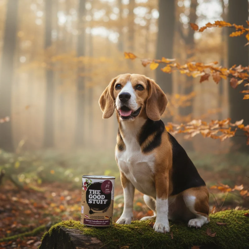 The Goodstuff Hunde Nassfutter Wild mit Preiselbeeren & Apfel – 70% Fleischanteil, getreidefrei, natürlich & gesund für alle Rassen