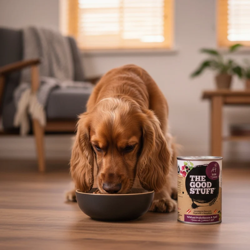 The Goodstuff Hunde Nassfutter Wild mit Preiselbeeren & Apfel – 70% Fleischanteil, getreidefrei, natürlich & gesund für alle Rassen