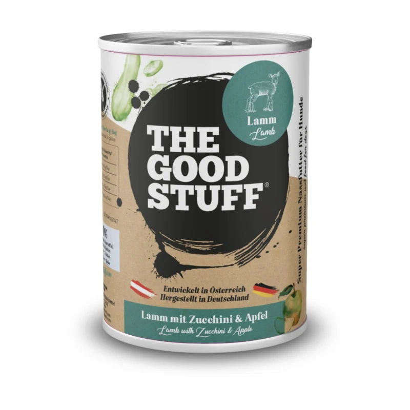 The Goodstuff Premium Lamm-Nassfutter für Hunde – Getreidefrei, leicht verdaulich & mit hohem Fleischanteil für sensible Vierbeiner