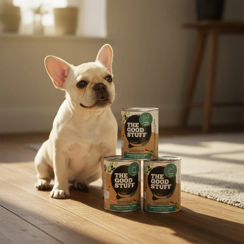 The Goodstuff Premium Lamm-Nassfutter für Hunde – Getreidefrei, leicht verdaulich & mit hohem Fleischanteil für sensible Vierbeiner