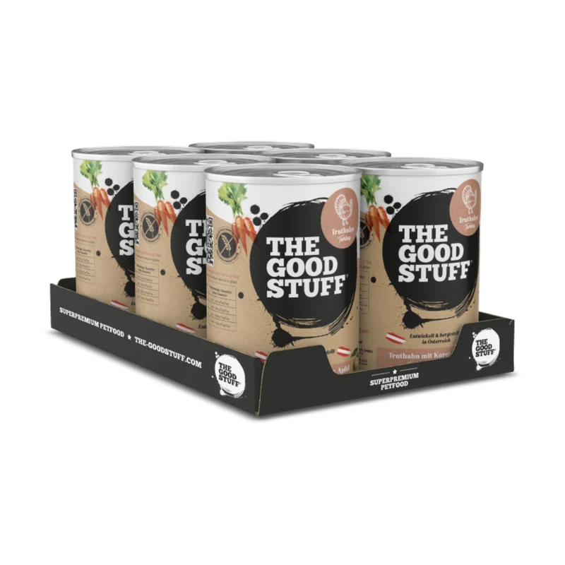 The Goodstuff Truthahn Nassfutter – Artgerechte Premium-Ernährung mit saftigem Truthahn für vitale, gesunde & glückliche Hunde