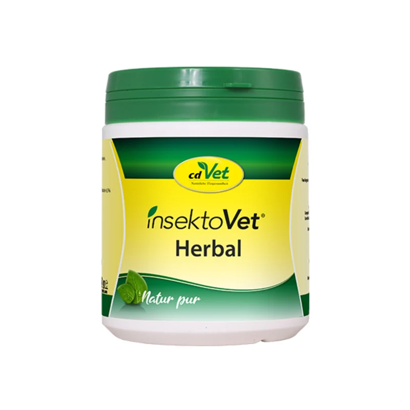 cdVet insektoVet Herbal – Natürlicher Zeckenschutz von innen für Hunde mit Bierhefe, Kokos & Schwarzkümmel