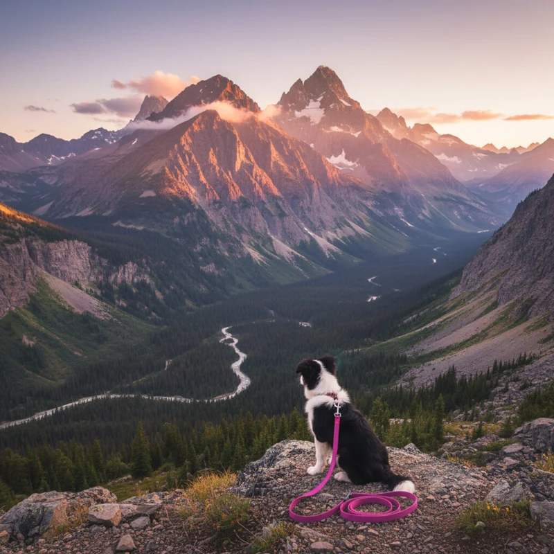 Ruffwear Flagline Leash – Wetterfeste Premium-Hundeleine mit rutschfestem Griff für aktive Hunde und anspruchsvolle Outdoor-Abenteuer