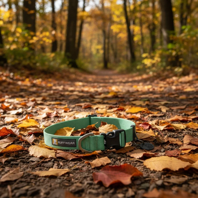 Ruffwear Hi & Light Collar – Ultraleichtes, reflektierendes Hundehalsband für aktive Abenteurer und sportliche Vierbeiner